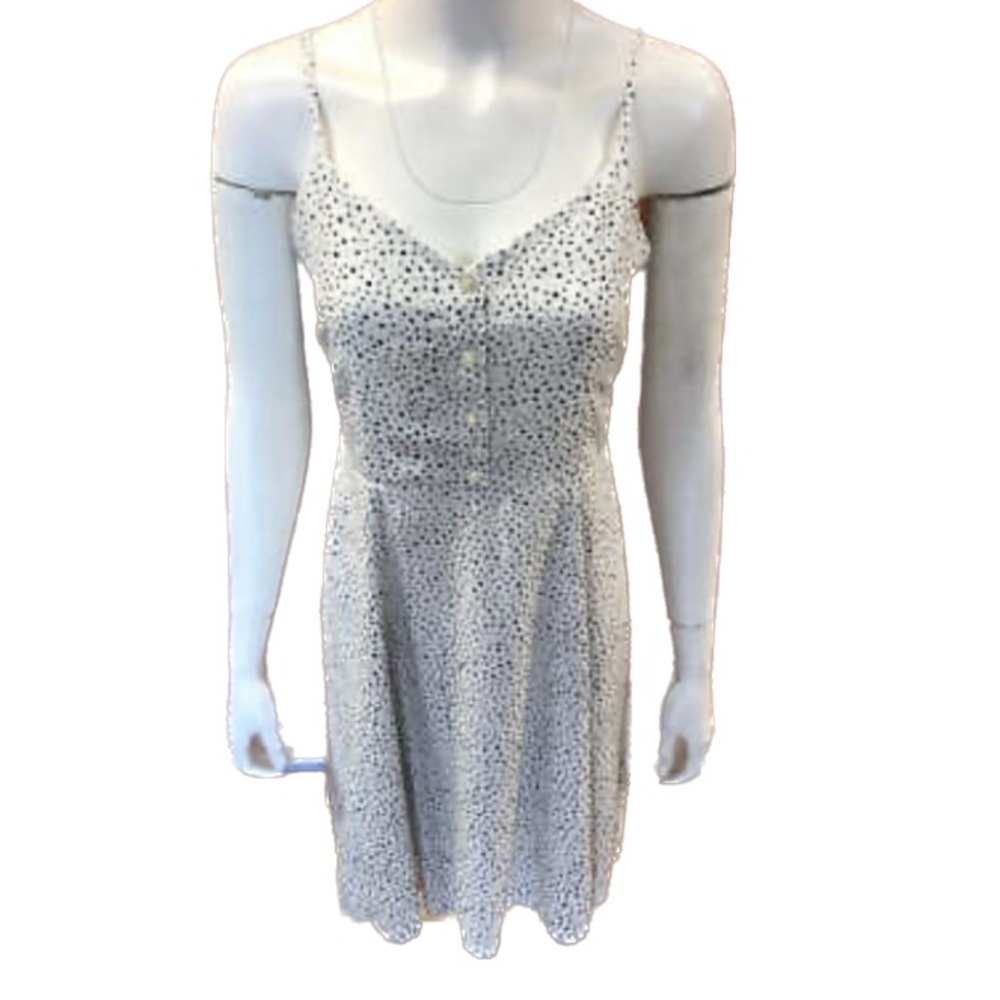 GAP polka dot black/white dress Sz 8P